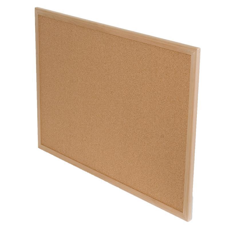 WOOD FRAMED CORK BOARD 24X36-Supplies-JadeMoghul Inc.