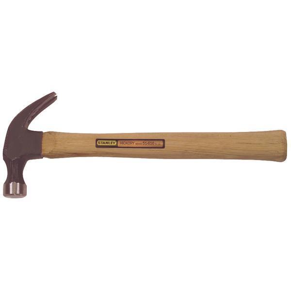 Wood-Handled Nail Hammer (16oz)-Hand Tools & Accessories-JadeMoghul Inc.
