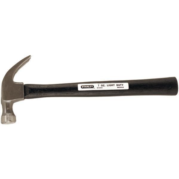 Wood-Handled Nail Hammer (7oz)-Hand Tools & Accessories-JadeMoghul Inc.