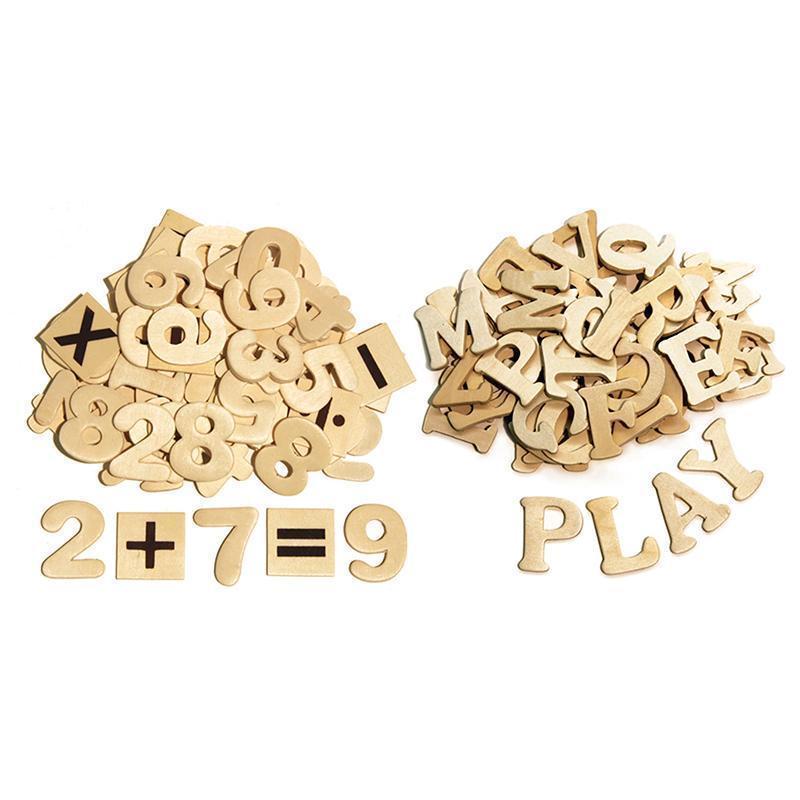 WOOD LETTERS & NUMBERS-Arts & Crafts-JadeMoghul Inc.