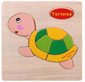 Wooden 3D Puzzle Jigsaw Wooden Toys For Children Cartoon Animal Puzzles Intelligence Kids Children Educational Toy-Chocolate-JadeMoghul Inc.