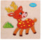 Wooden 3D Puzzle Jigsaw Wooden Toys For Children Cartoon Animal Puzzles Intelligence Kids Children Educational Toy-Dark Khaki-JadeMoghul Inc.