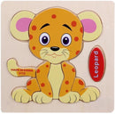 Wooden 3D Puzzle Jigsaw Wooden Toys For Children Cartoon Animal Puzzles Intelligence Kids Children Educational Toy-White-JadeMoghul Inc.