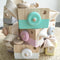 Wooden Camera Cute Mini  Toys Safe Natural for Baby Children Fashion Clothing Accessory Blue Pink White Birthday Christmas Gifts