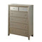 Wooden Chest With Sandblasted Front Panels, Silver-Storage Chests-Silver-Solid Wood Wood Veneer & Others-JadeMoghul Inc.