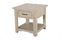 Wooden End Table With 1 Drawer & 1 Shelf, Antique White-End Tables-White-Pine-JadeMoghul Inc.