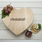 Wooden Gifts & Accessories Cheese Board Ideas Romantic Hashtag Heart Cheese Board Treat Gifts