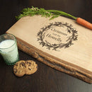 Wooden Gifts & Accessories Christmas Gifts Personalised Welsh Ash Christmas Serving Board Treat Gifts