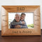 Wooden Gifts & Accessories Custom Photo Frames Sentiments Dad Engraved Photo Frame Treat Gifts