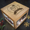 Wooden Gifts & Accessories Personalised Christmas Gifts - Woodland Wolf Christmas Memory Box Treat Gifts