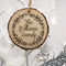 Wooden Gifts & Accessories Personalised Engraved Wreath Family Christmas Tree Decoration Treat Gifts