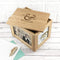 Wooden Gifts & Accessories Personalized Couple Gifts Classic Mr. & Mrs. Midi Oak Photo Cube Keepsake Box Treat Gifts
