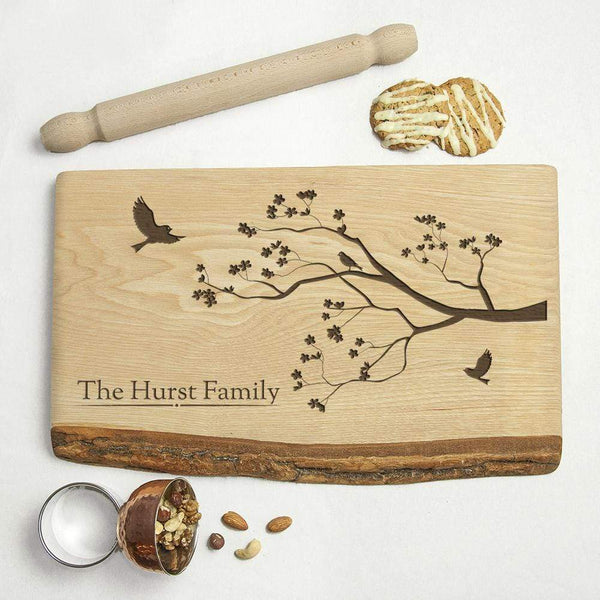 Wooden Gifts & Accessories Personalized Couple Gifts Family Tree Rustic Wood Serving Board Treat Gifts