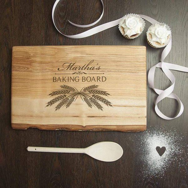 Wooden Gifts & Accessories Personalized Couple Gifts Welsh Ash Bread Carving Board Treat Gifts