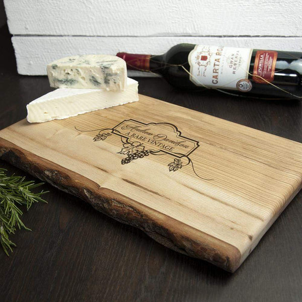 Wooden Gifts & Accessories Personalized Couple Gifts Wine And Cheese Rustic Wood Platter Treat Gifts