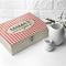 Wooden Gifts & Accessories Personalized Gifts Gingham Red Recipe Box Treat Gifts