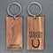 Wooden Gifts & Accessories Personalized Keychains Touch Wood Keyring Treat Gifts