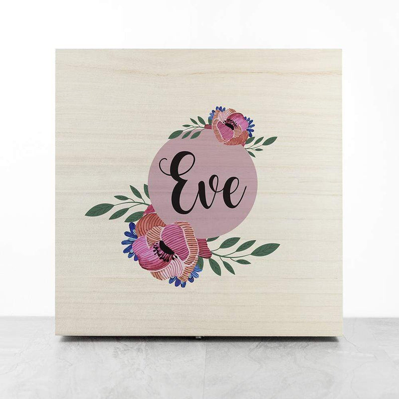 Wooden Gifts & Accessories Personalized Wedding Gifts Blooming Flower Bridesmaid Box Treat Gifts