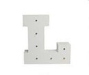 Wooden Letters Alphabet LED Lamp Sign Marquee Light Up Night LED Grow Light Wall Decoration For Bedroom Wedding Ornaments Lights-Letter L-JadeMoghul Inc.