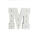 Wooden Letters Alphabet LED Lamp Sign Marquee Light Up Night LED Grow Light Wall Decoration For Bedroom Wedding Ornaments Lights-Letter M-JadeMoghul Inc.