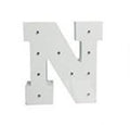 Wooden Letters Alphabet LED Lamp Sign Marquee Light Up Night LED Grow Light Wall Decoration For Bedroom Wedding Ornaments Lights-Letter N-JadeMoghul Inc.