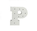 Wooden Letters Alphabet LED Lamp Sign Marquee Light Up Night LED Grow Light Wall Decoration For Bedroom Wedding Ornaments Lights-Letter P-JadeMoghul Inc.