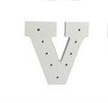 Wooden Letters Alphabet LED Lamp Sign Marquee Light Up Night LED Grow Light Wall Decoration For Bedroom Wedding Ornaments Lights-Letter V-JadeMoghul Inc.