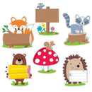 WOODLAND FRIENDS 10IN CUT OUTS-Learning Materials-JadeMoghul Inc.