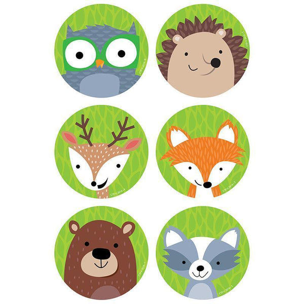 WOODLAND FRIENDS 3IN CUTOUTS-Learning Materials-JadeMoghul Inc.