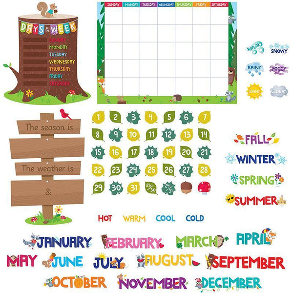 WOODLAND FRIENDS CALENDAR ST-Learning Materials-JadeMoghul Inc.