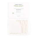 Woodland Pretty Laser Embossed Accessory Cards with Personalization Grass Green (Pack of 1)-Weddingstar-Grass Green-JadeMoghul Inc.