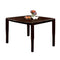 Woodside II Transitional Style Counter Height Table, Espresso Finish-Dining Tables-Espresso Finish-Wood-JadeMoghul Inc.