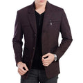 Wool blend Men Blazer / Casual Outwear Slim Fit Coat