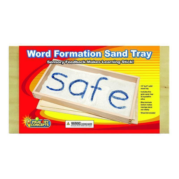 WORD FORMATION SAND TRAY SINGLE-Learning Materials-JadeMoghul Inc.