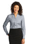Woven Shirts Port Authority Ladies Crosshatch Easy Care Shirt. L640 Port Authority
