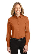 Woven Shirts Port Authority Ladies Long Sleeve Easy Care Shirt.  L608 Port Authority