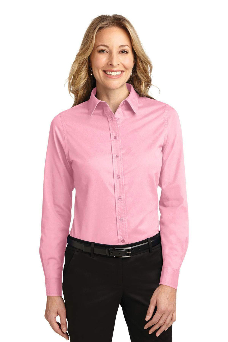 Woven Shirts Port Authority Ladies Long Sleeve Easy Care Shirt.  L608 Port Authority