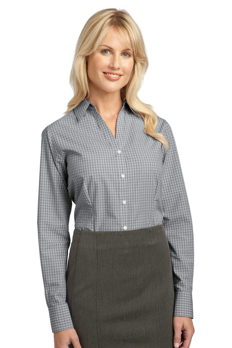 Woven Shirts Port Authority Ladies Plaid Pattern Easy Care Shirt. L639 Port Authority