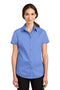 Woven Shirts Port Authority Ladies Short Sleeve SuperPro Twill Shirt. L664 Port Authority