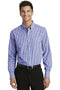 Woven Shirts Port Authority Long Sleeve Gingham Easy Care Shirt. S654 Port Authority