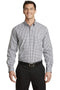 Woven Shirts Port Authority Long Sleeve Gingham Easy Care Shirt. S654 Port Authority