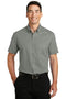 Woven Shirts Port Authority Short Sleeve SuperProTwill Shirt. S664 Port Authority
