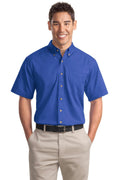 Woven Shirts Port Authority Short Sleeve Twill Shirt. S500T Port Authority