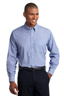 Woven Shirts Port Authority Tall Crosshatch Easy Care Shirt. TLS640 Port Authority