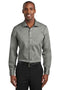 Woven Shirts Red House  Slim Fit Pinpoint Oxford Non-iron Shirt. Rh620 - Charcoal - 2xl Red House