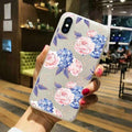 Wrist Strap Case For Samsung Galaxy A50 A81 A71 A51 A70 A60 A30 A40 A10 A21 A7 A8 A9 J5 J7 Prime J4 J6 Plus J8 Soft Cover Flower