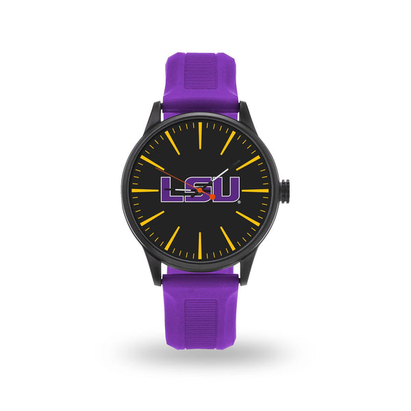 WTCHR Cheer Watch Men's Luxury Watches LSU Cheer Watch With Purple Watch Band RICO