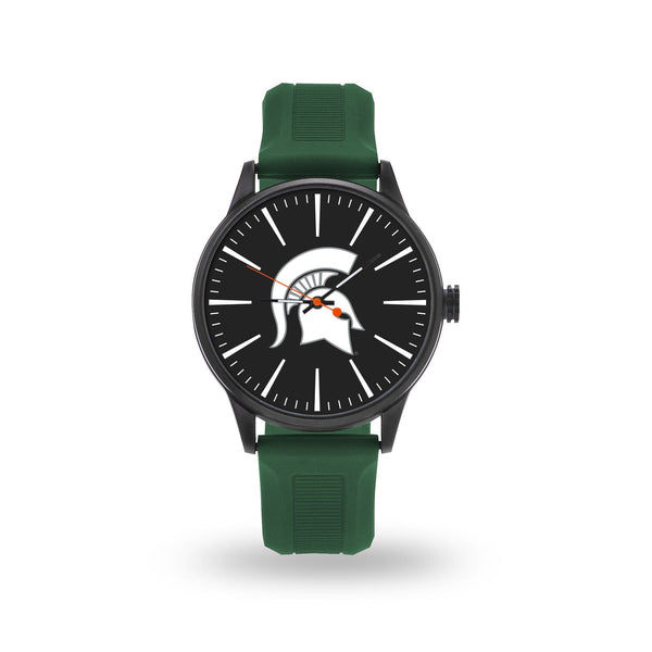 WTCHR Cheer Watch Men's Luxury Watches Michigan State Cheer Watch With Green Watch Band RICO