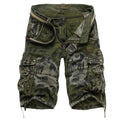 WZZAE 2017 New Design Men Summer Camouflage Military Cargo Shorts Bermuda Masculina Jeans Male Fashion Casual Baggy Denim Shorts