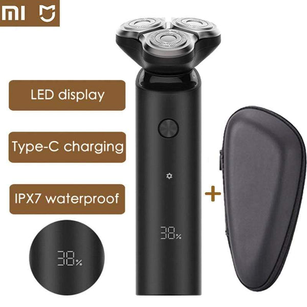 Xiaomi electric shaver men's beard razor trimmer rechargeable wet and dry dual-use washable double blade Mijia shaver 5 AExp